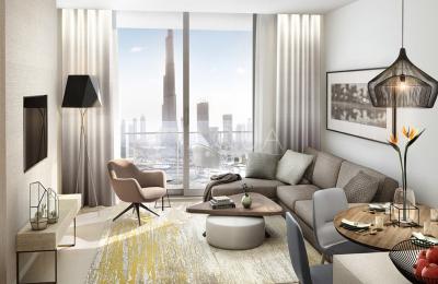 Corner l Burj View | Serviced | Iconic   