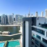 High Floor l Canal & Pool Facing l Burj Khalifa View